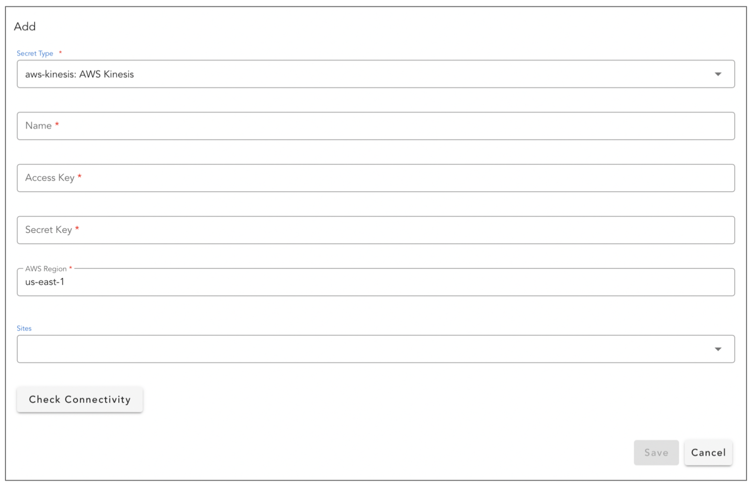 Screenshot: Configuring the Extension on cfxCloud