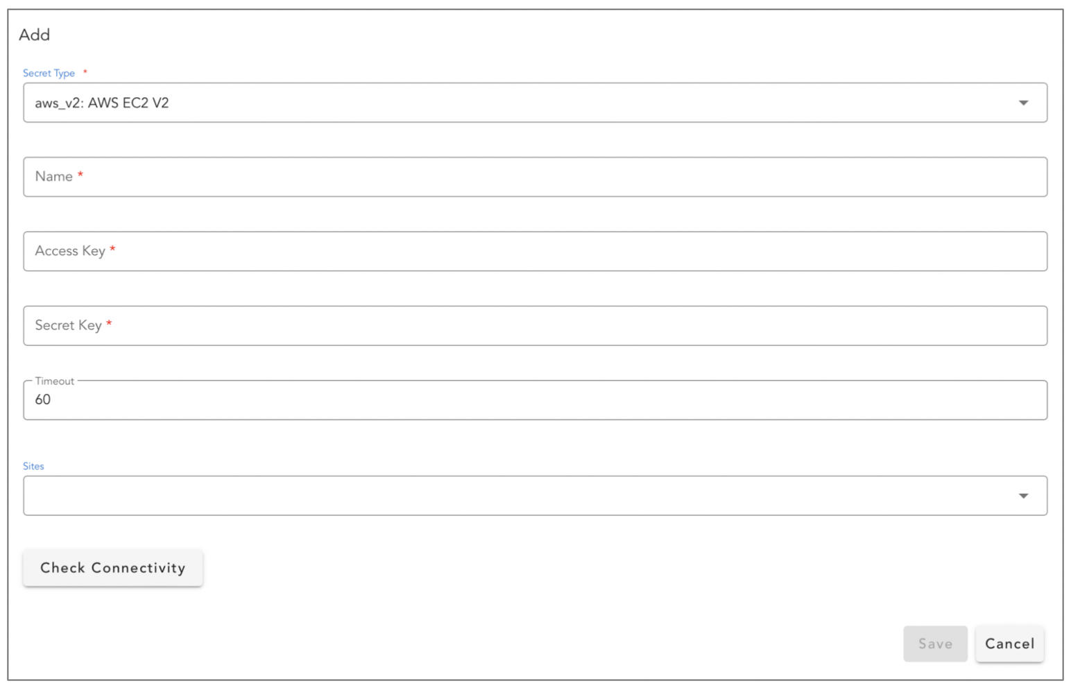 Screenshot: Configuring the Extension on cfxCloud