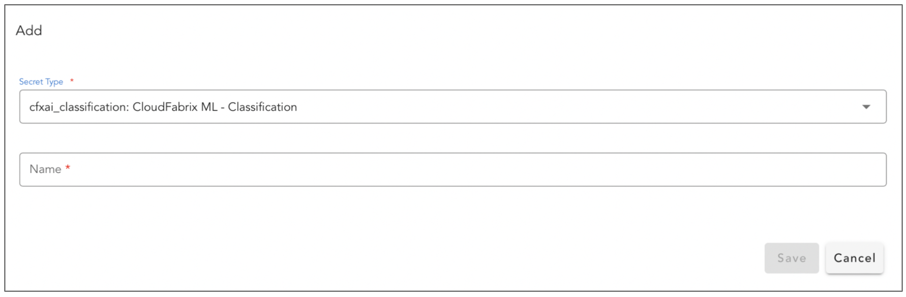 Screenshot: Configuring the Extension on cfxCloud