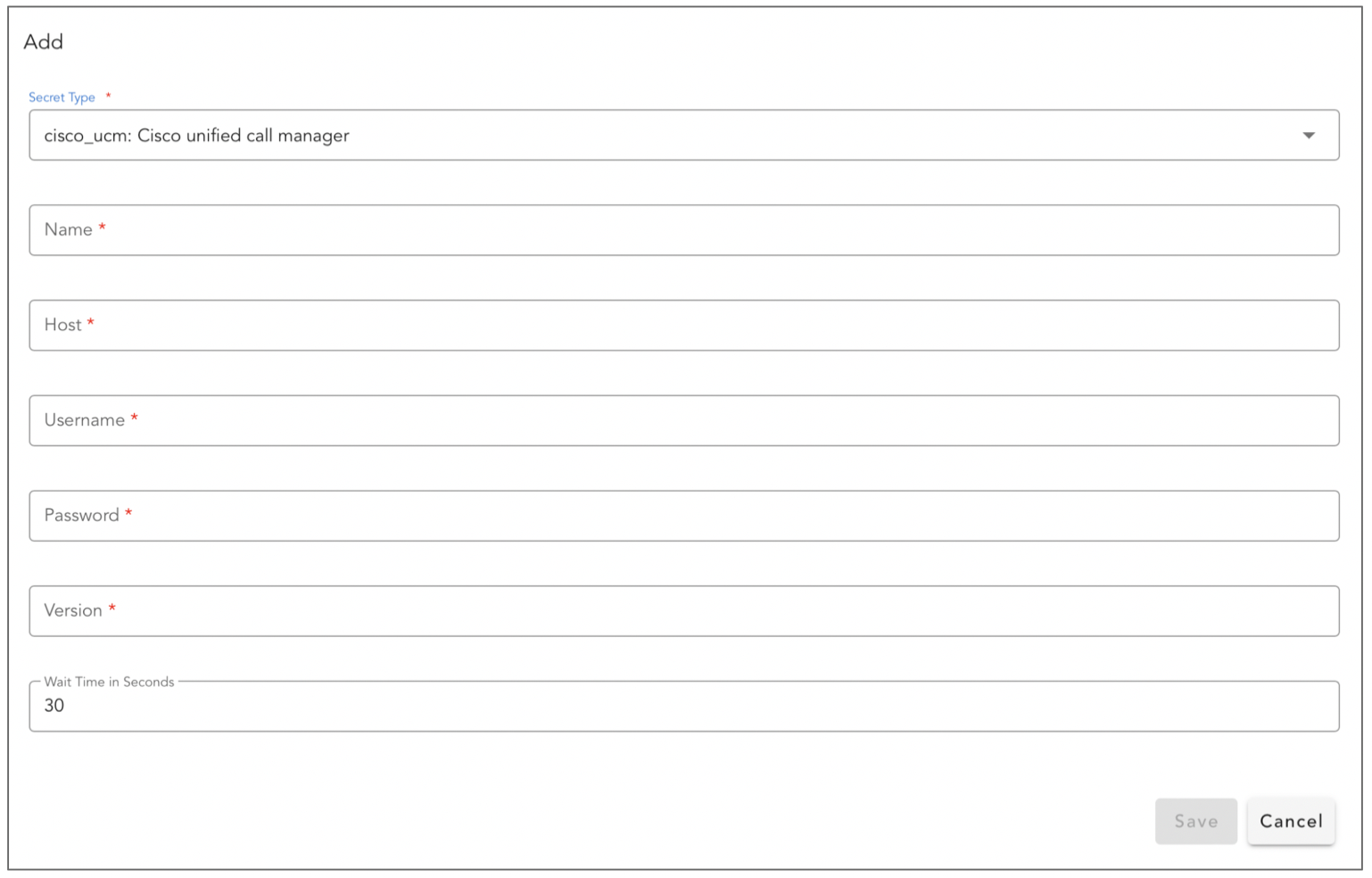 Screenshot: Configuring the Extension on cfxCloud