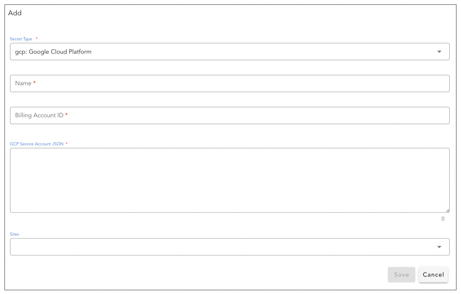 Screenshot: Configuring the Extension on cfxCloud