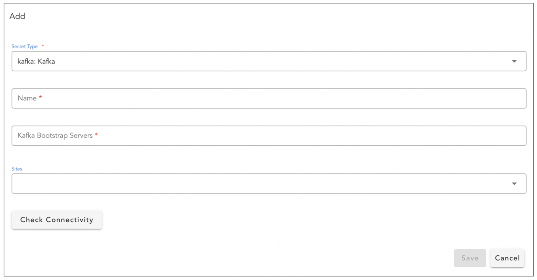 Screenshot: Configuring the Extension on cfxCloud