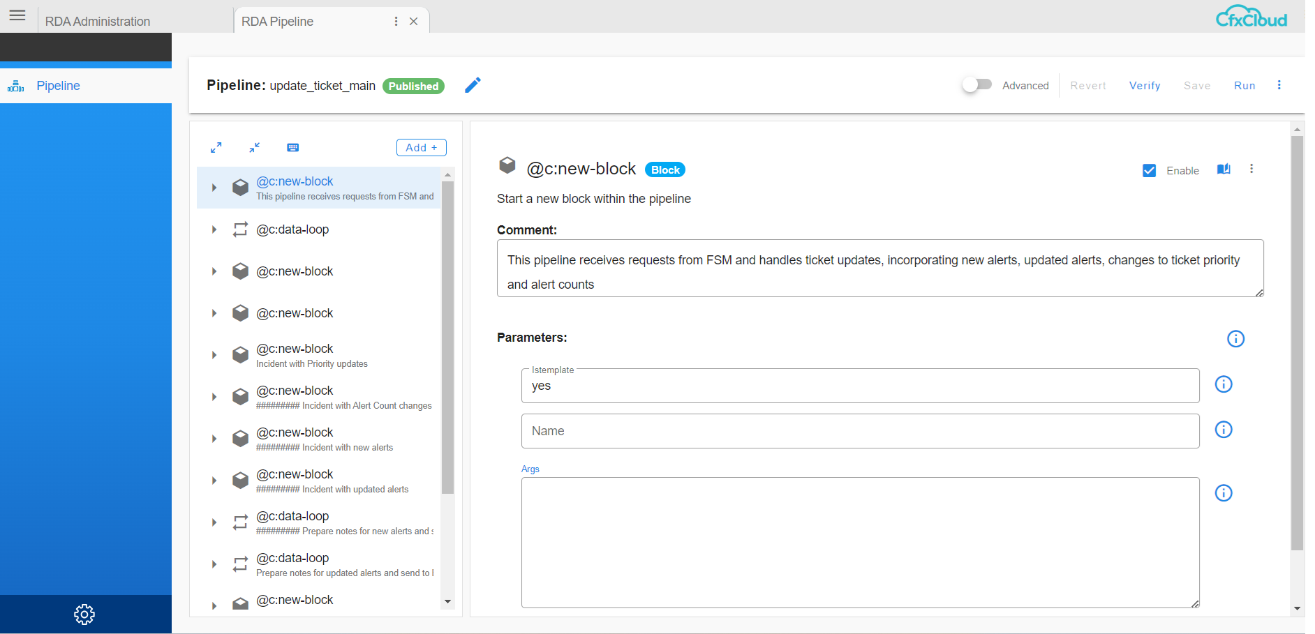 Portal Pipeline Builder