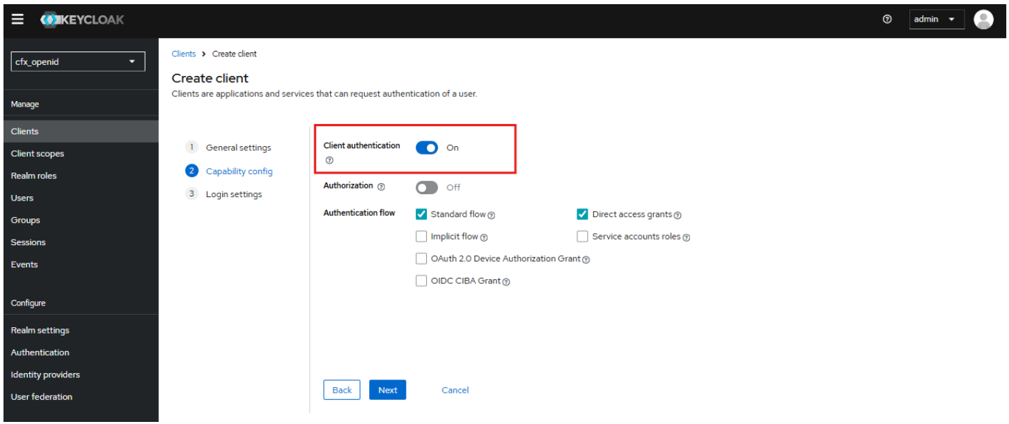 Client Authentication