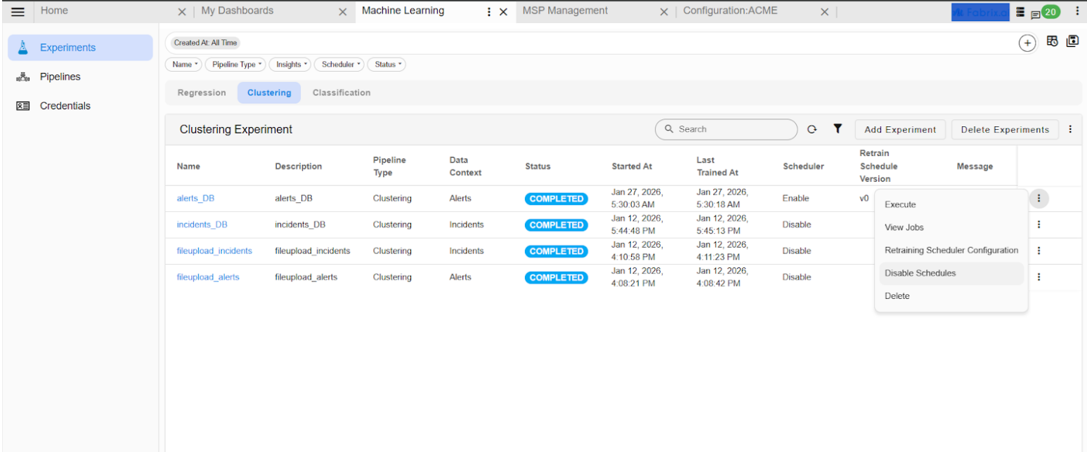Machine Learning Page